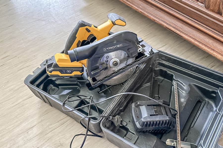 Akku Handkreissäge Trotec PCSS 10-20V